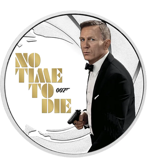 Collection de monnaies en argent James Bond : Première livraison «James Bond 007 - Mourir peut attendre»