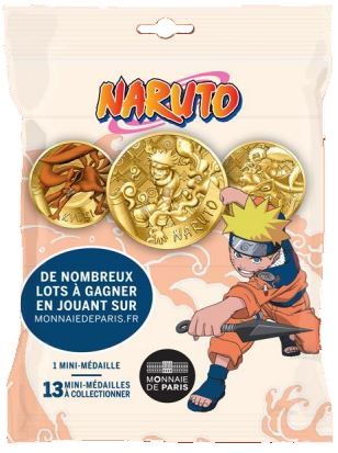 Monnaies commémoratives "Naruto" 2023