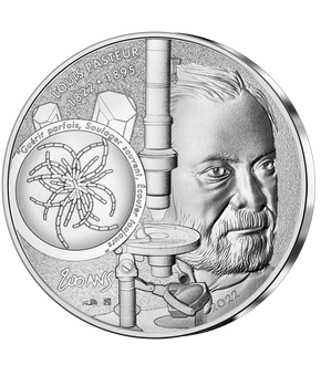 Monnaie de 10 Euros « Bicentenaire de la naissance Louis Pasteur » 2022
