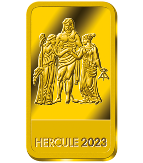 Lingot en or le plus pur « Hercule » 2023