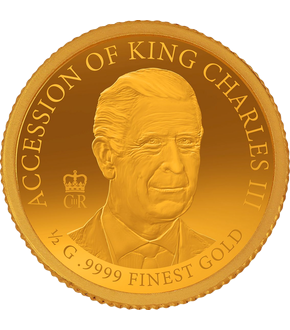 Petite monnaie en or "Coronation King Charles III "