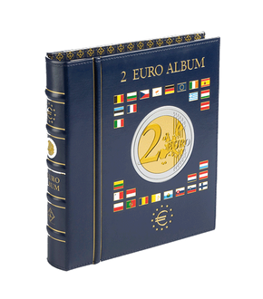 Münzen-Album für 2-Euro-Gedenkmünzen inkl. 4 Münzblättern