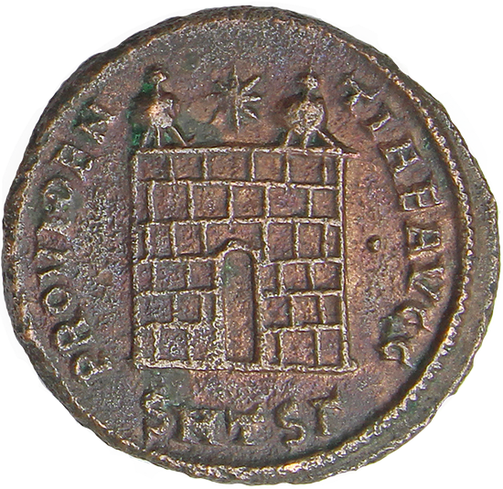 2er-Set Legionärsmünzen aus dem alten Rom