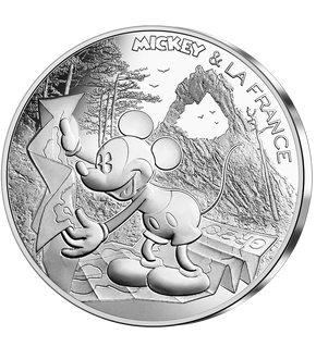 La monnaie de 10 Euros Argent Mickey "Ballade de toute beauté" 2018