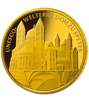 100-Euro-Goldmünze 'UNESCO Welterbe": Dom zu Speyer 