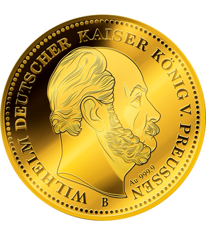 Das Gold der Deutschen als Gold-Neuprägungen! - Ihr Start "10 Mark Preußen, 1878 B, Wilhelm I."