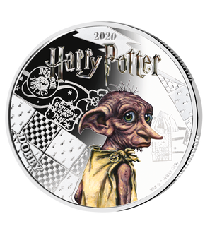 Gedenkmünze "Dobby" - Ihr Start: Harry Potter + Gratisausgabe!