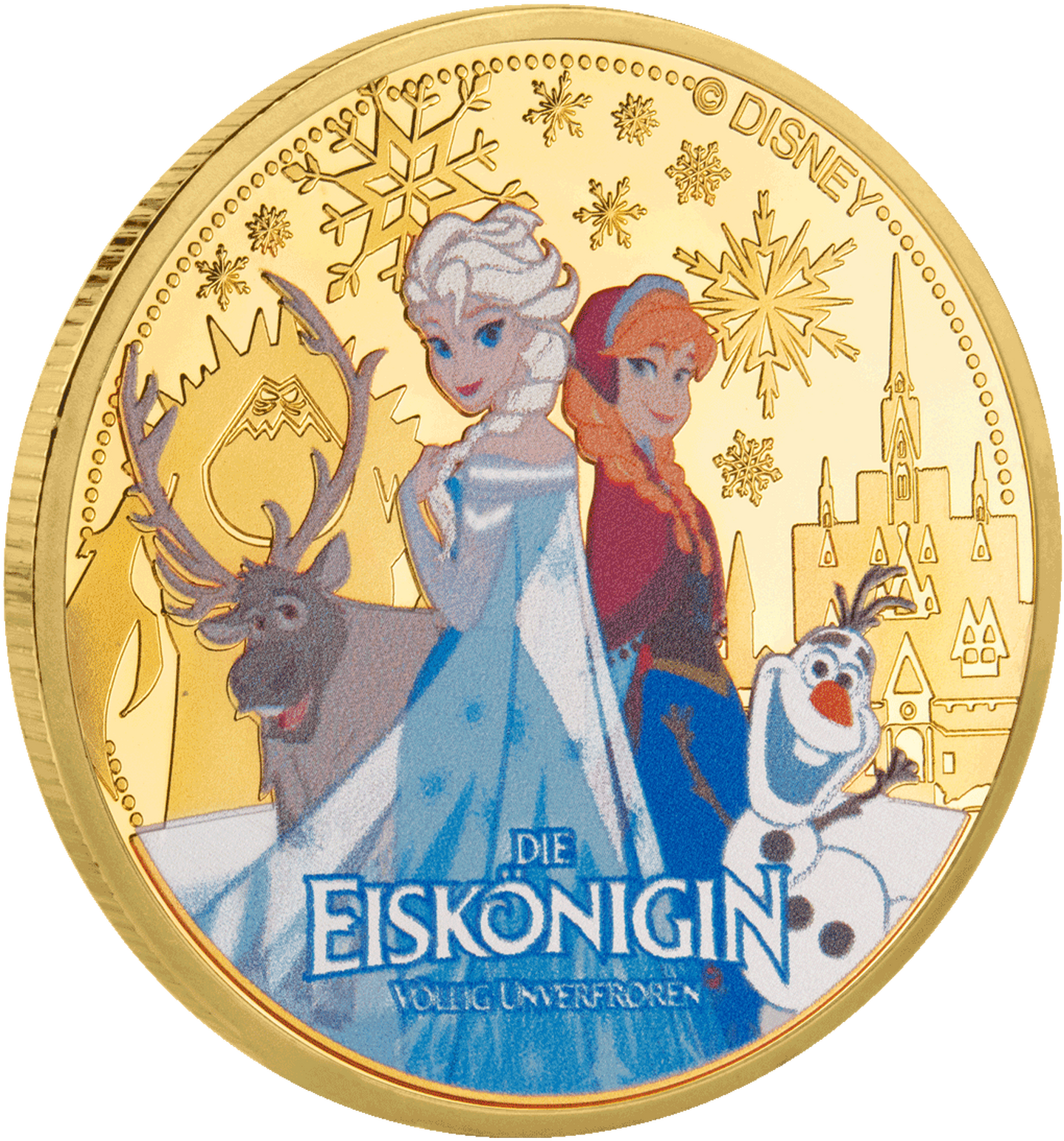 Die Vorderseite die Eiskönigin