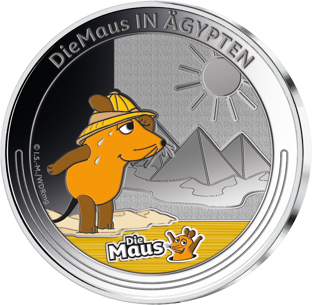 Offizielle Silber-Jubiläumsausgabe "DieMaus - Maus in Ägypten“