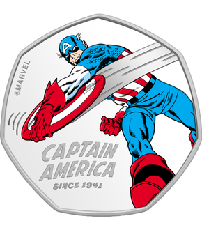 „Super Soldier“ – Ihr Start in die offizielle Gedenkmünzen-Edition „80 Jahre Captain America“!