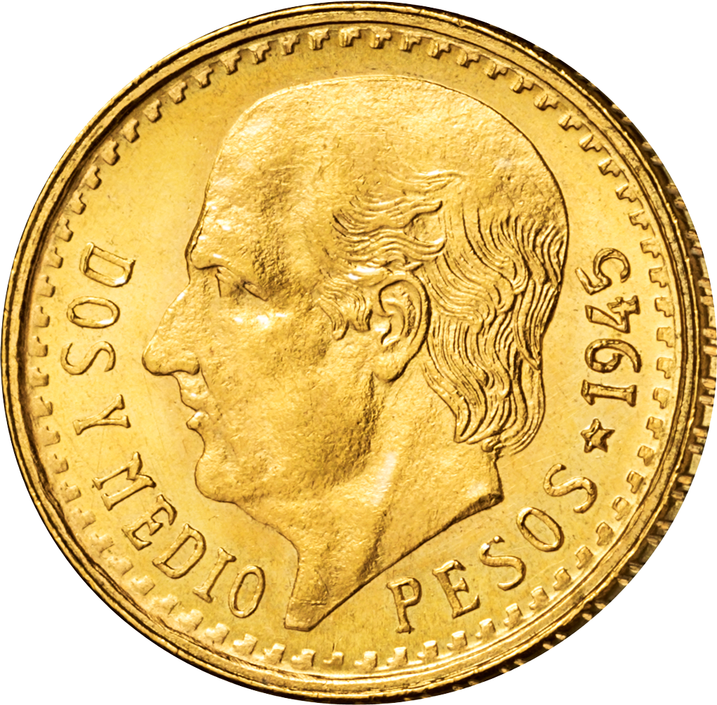Historisches Goldmünzen-Depot – Start: Mexiko 2,5 Pesos "Hidalgo"