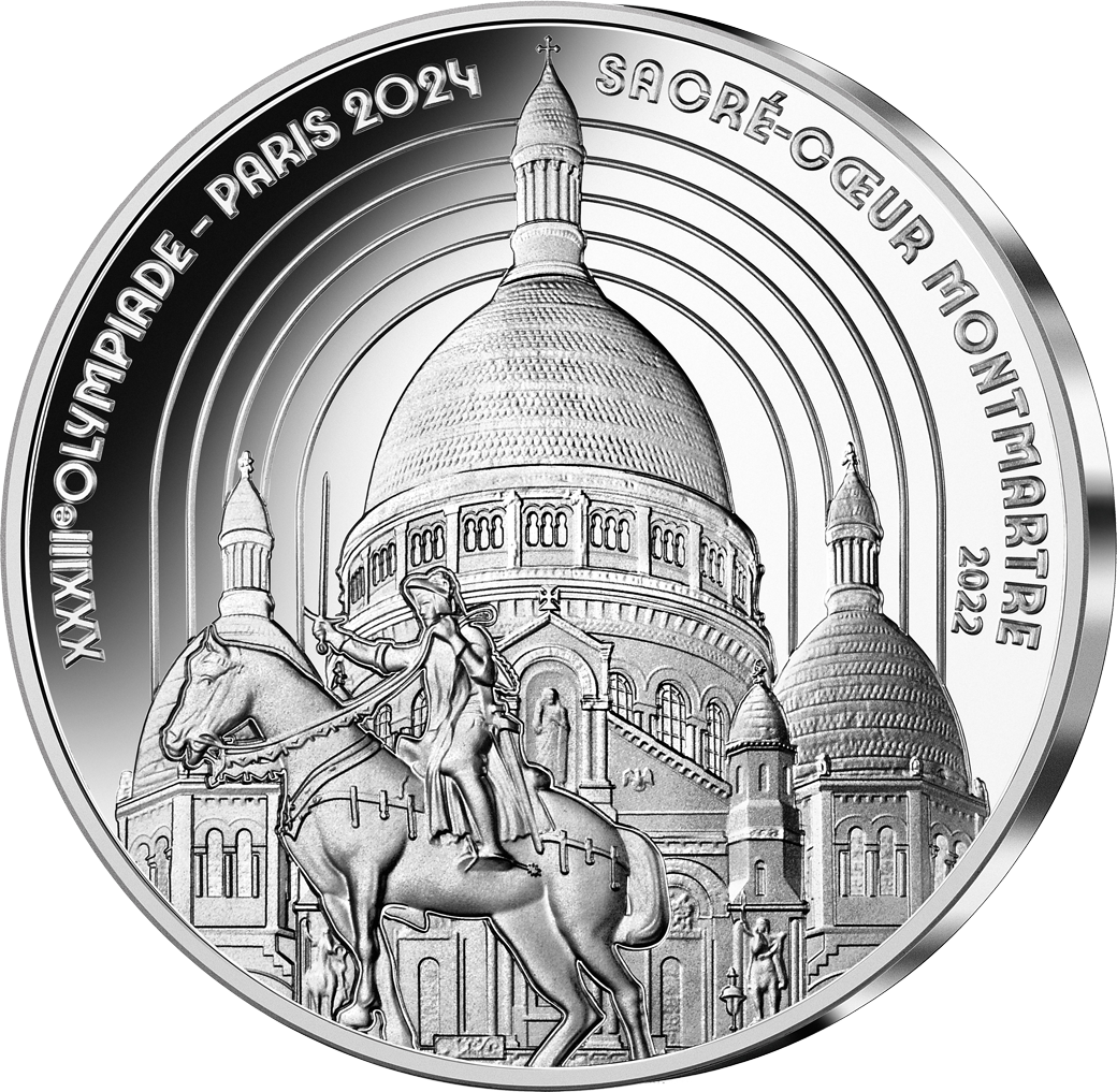 Ihre erste Silber-Euromünze aus Frankreich zu Paris 2024!