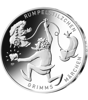 Die deutschen Silber-Gedenkmünzen der Serie „200 Jahre Grimms Märchen“