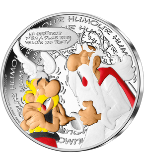 Asterix - Offizielle 10€-Gedenkmünze "Humor"