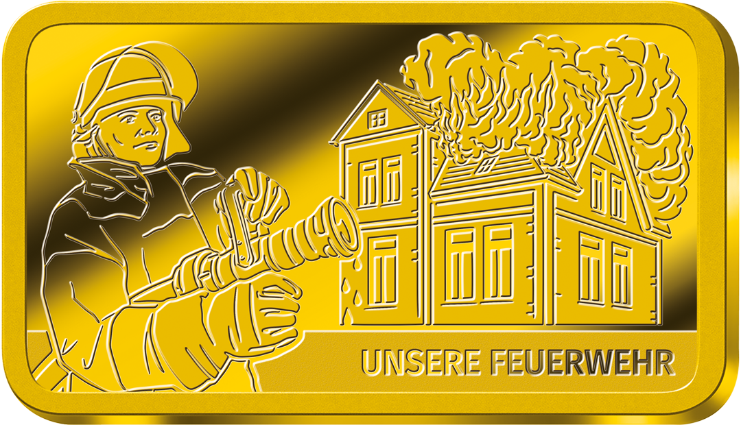 Goldbarren-Edition "Unsere Feuerwehr" - Start: Unsere Feuerwehr
