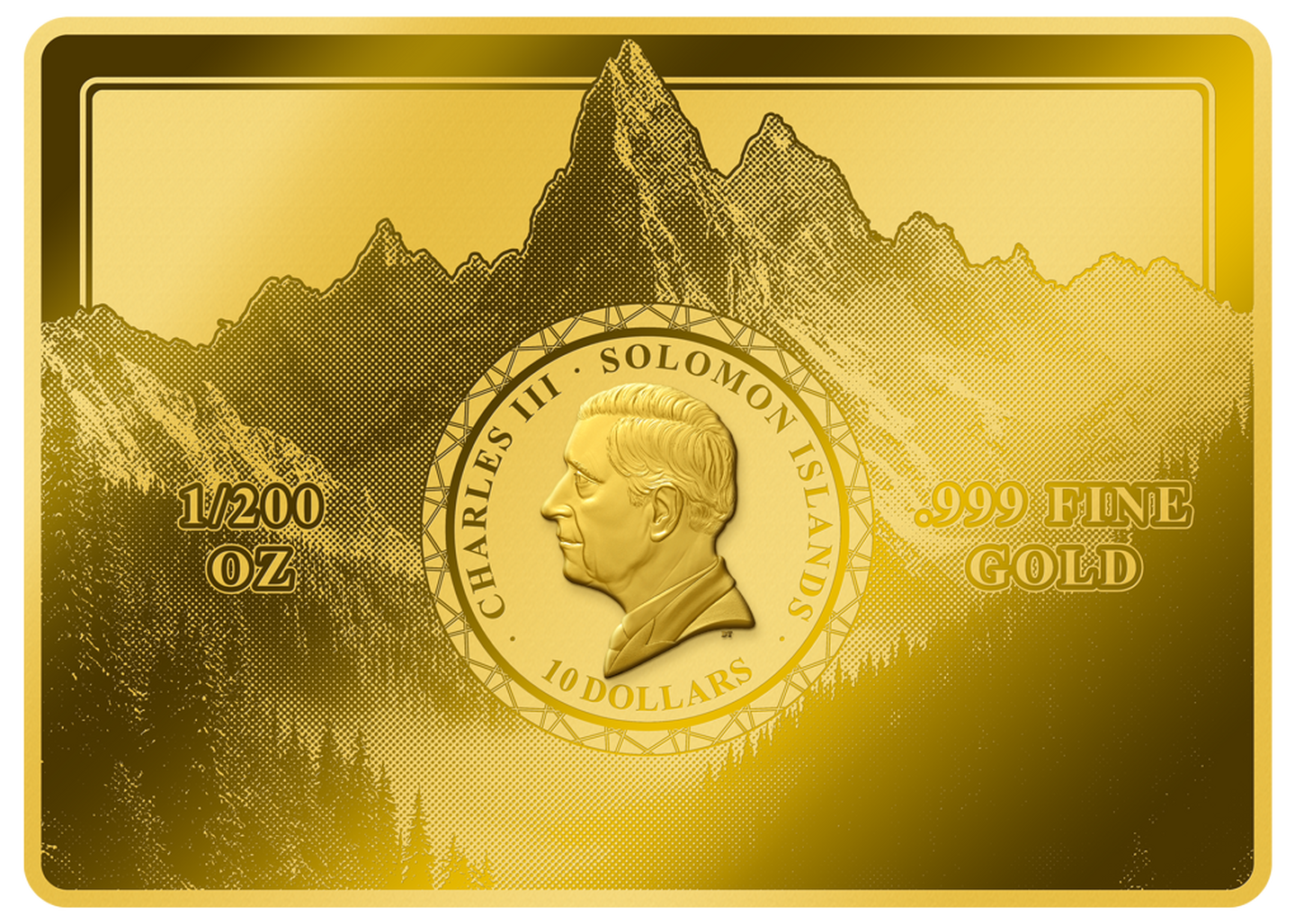 Die gemeinsame Rückseite der Goldbarren-Gedenkmünzen zu den Olympischen Winterspielen 2026