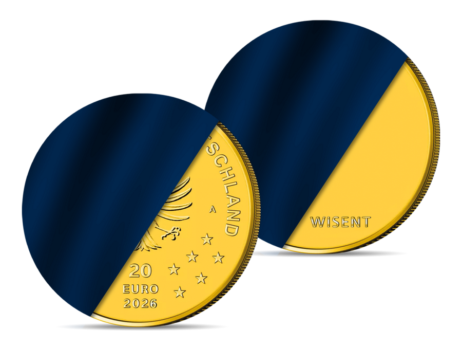 Offizielle deutsche 20-Euro-Goldmünze 2026 
