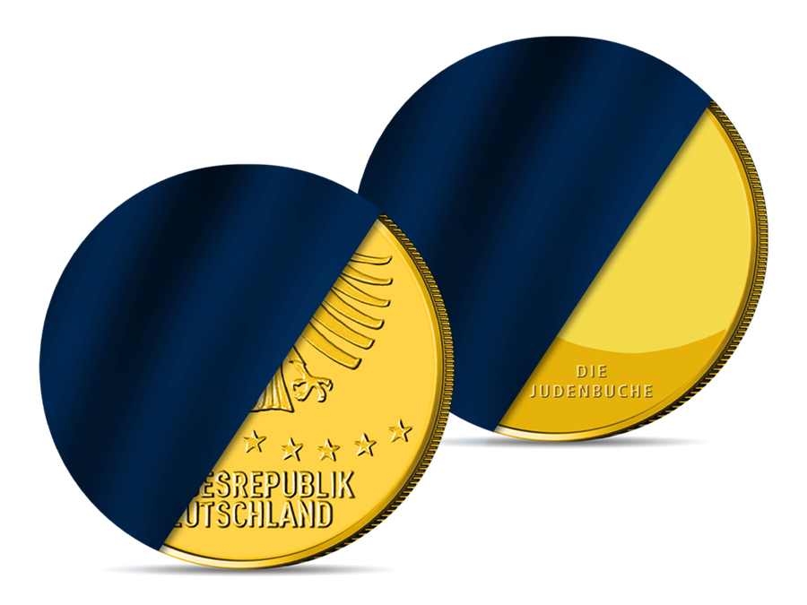 Die Vorderseite der deutschen 100-Euro-Goldmünze 2026 