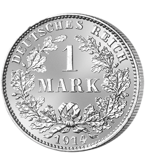 Deutsches Kaiserreich 1 Mark 1891-1916