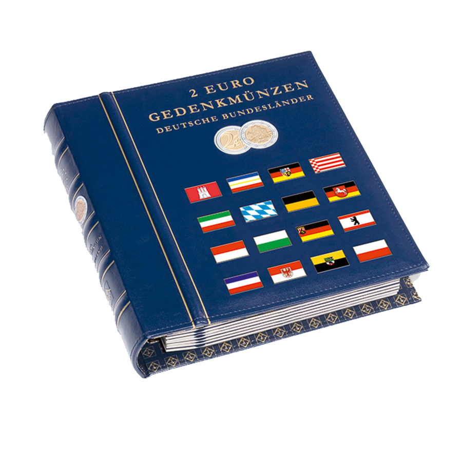 Das Vista Album 2-Euro-Gedenkmünzen "Deutsche Bundesländer"