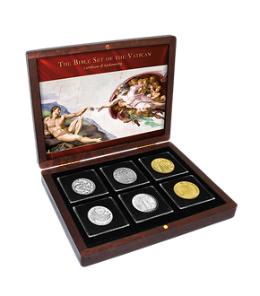 Vatikanstaat: 6 biblische Münzen
