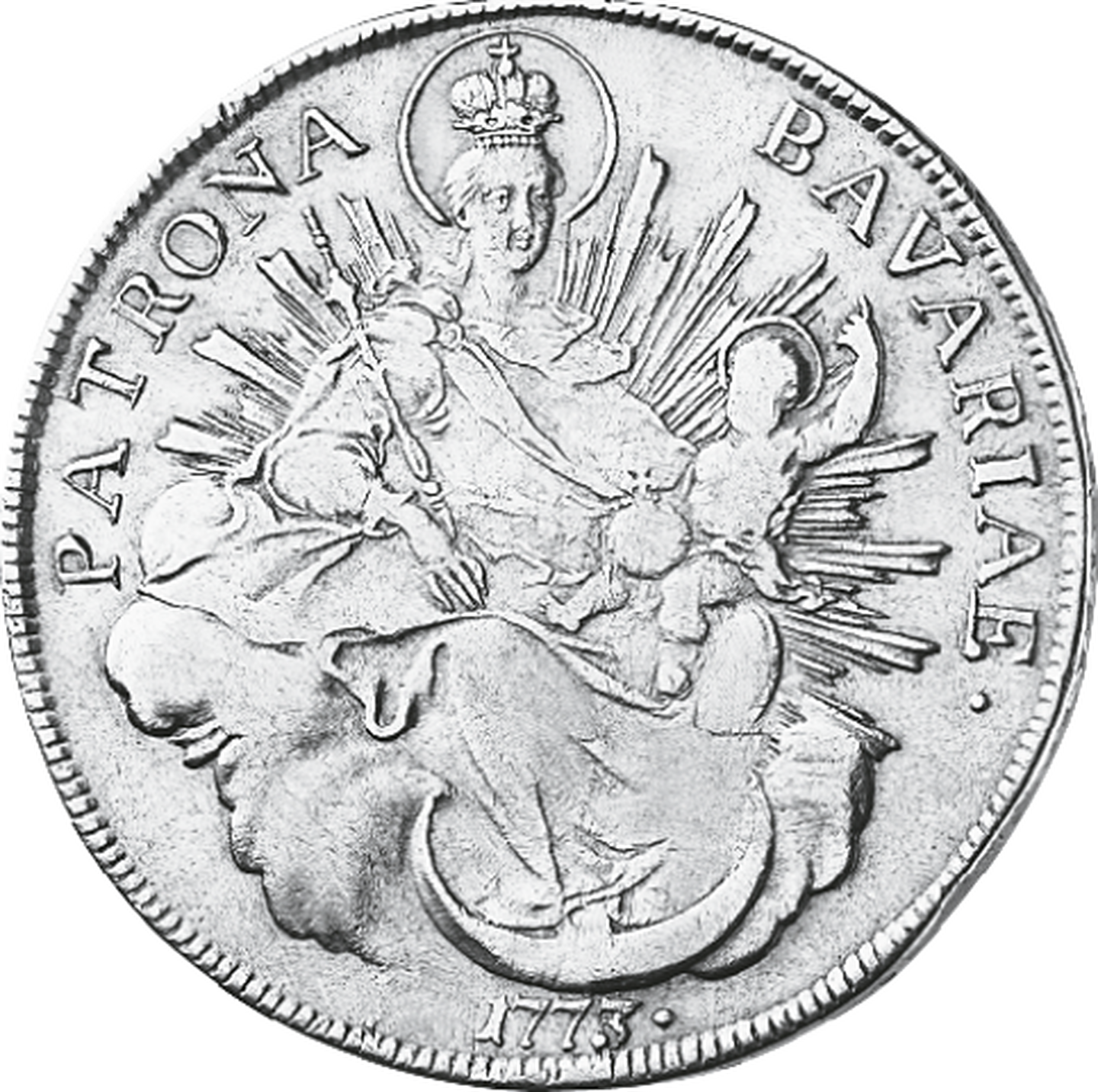 Bayrischer Madonnentaler von 1173