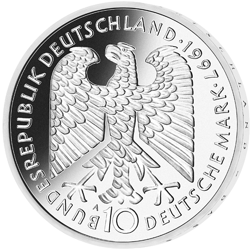 10 DM Münze 1997 