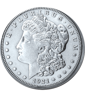 Die Original Silbermünzen aus der Blütezeit Amerikas - Ihre Startlieferung: "Morgan-Dollar"!