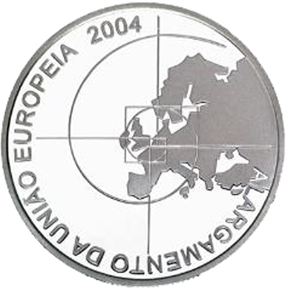 Portugiesische 8-Euro-Münze von 2004