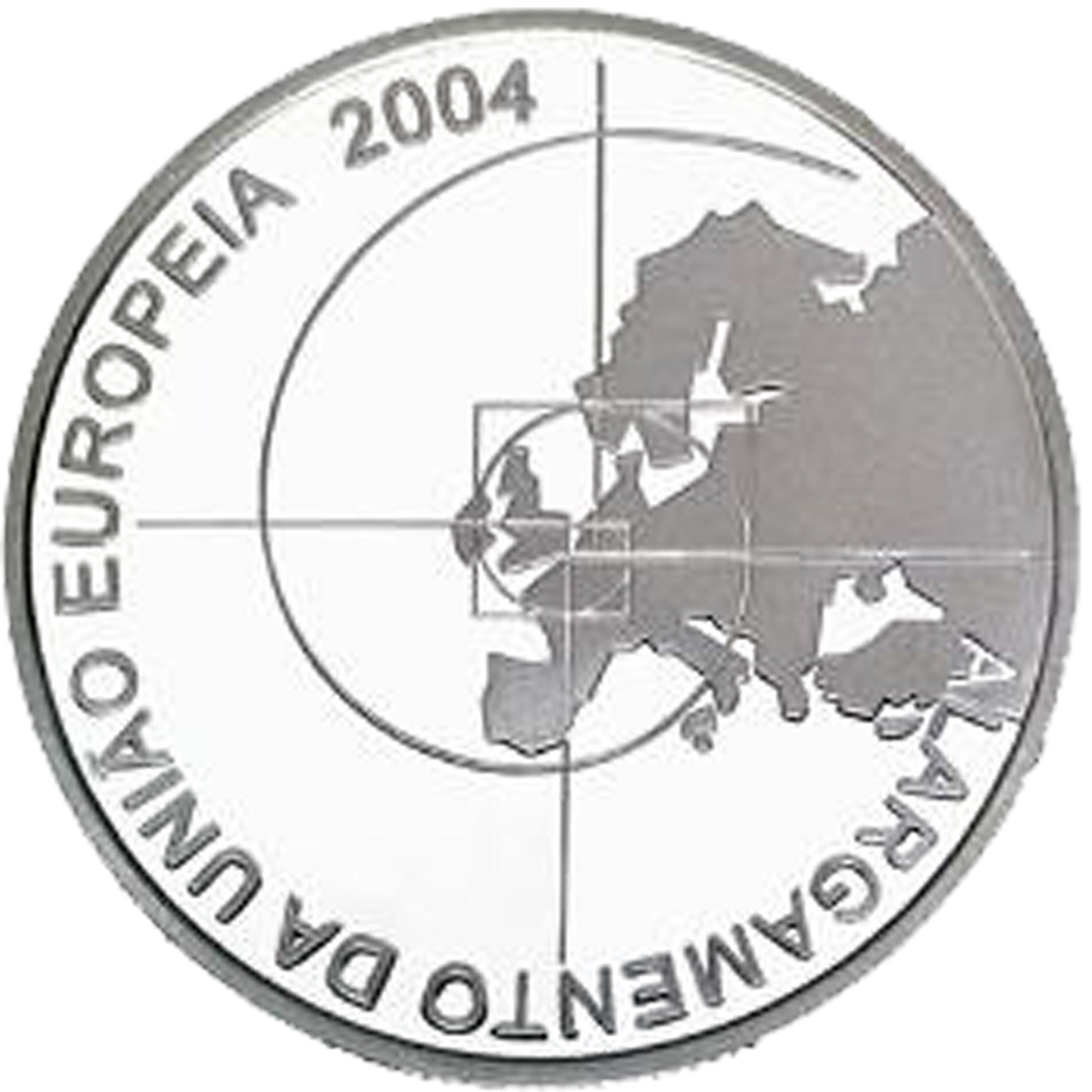 Portugiesische 8-Euro-Münze von 2004