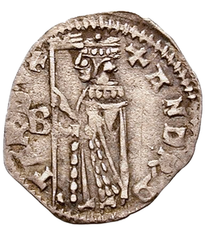 Historische Original-Silbermünze aus dem Mittelalter!