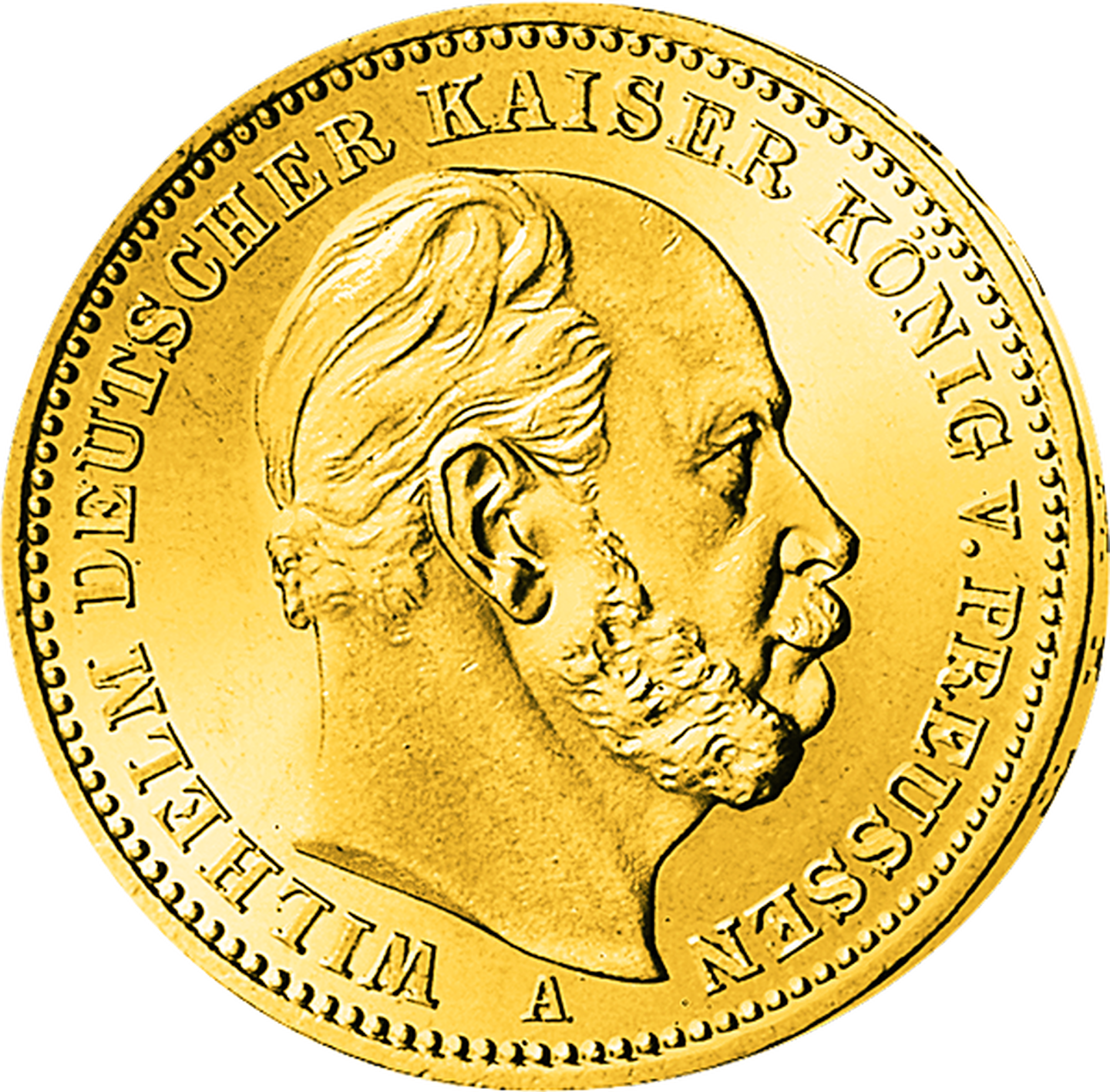 20 Goldmark Kaiser Wilhelm I.