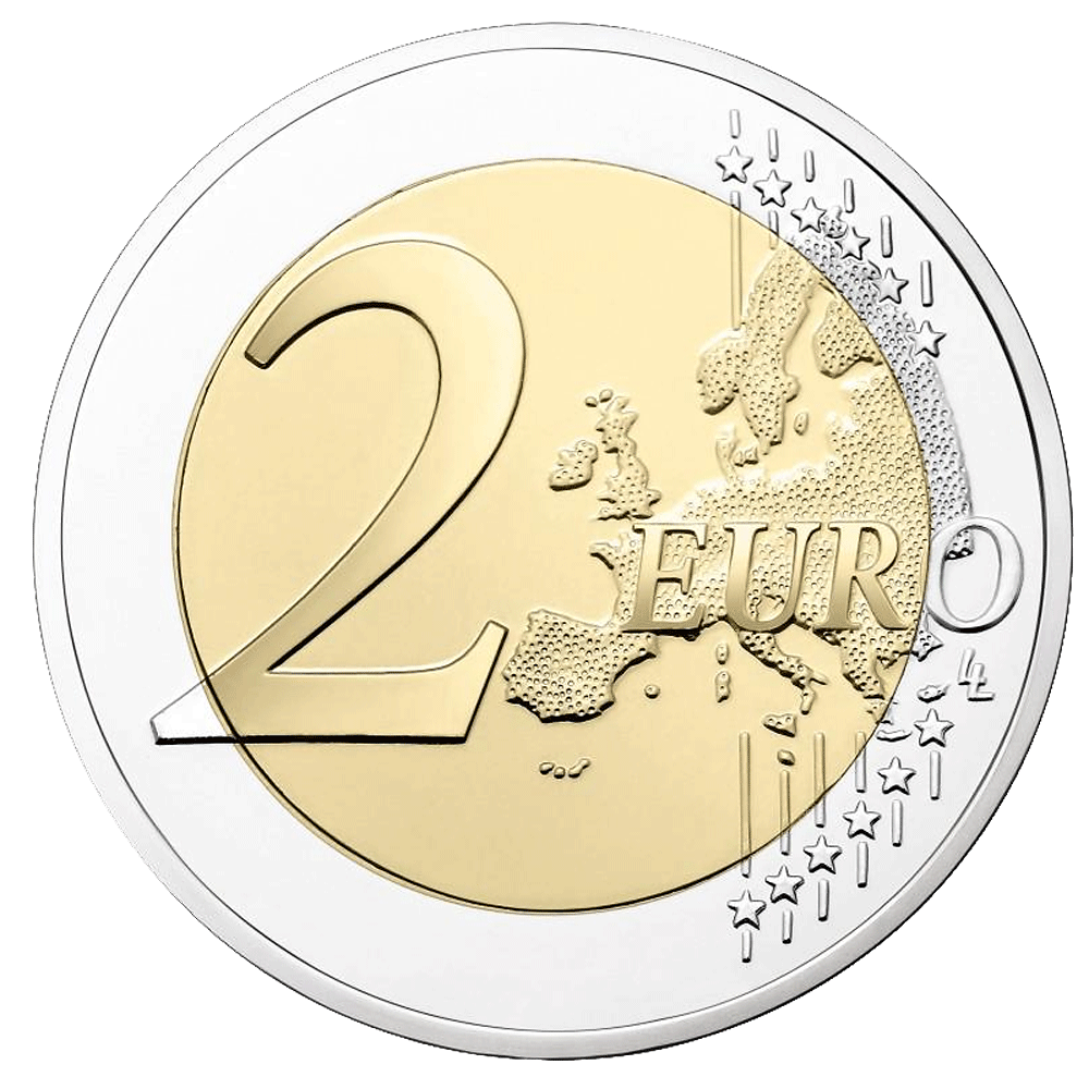 2 Euro Münze Frankreich Rodin 2017 Bfr Münzen Günstigerde