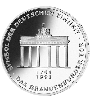 Bund 10 DM Brandenburger Tor st