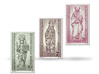Briefmarken Berlin 25 Jahre Bistum Berlin