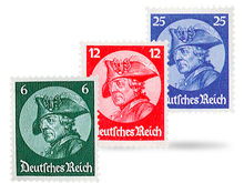 Die ersten Briefmarken des Dritten Reiches