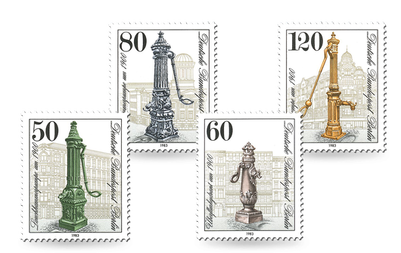 Briefmarkensatz Berlin 