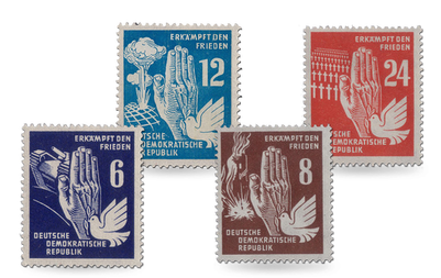 Briefmarken Erkämpft den Frieden