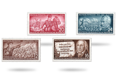 Briefmarken Deutsche Patrioten 1955