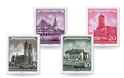 Briefmarken historische Bauwerke