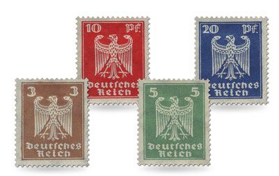 Briefmarkensatz Freimarken 