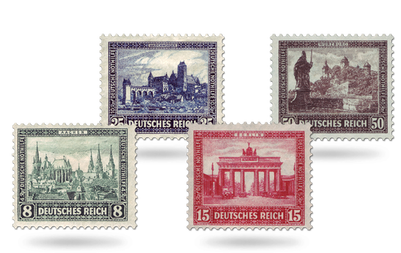 Der Briefmarkensatz 
