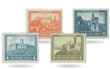 Briefmarkensatz „Burgen und Schlösser“