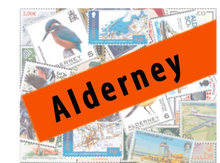 Briefmarken-Neuheiten aus Alderney - Die abgebildeten Briefmarken sind lediglich beispielhaft