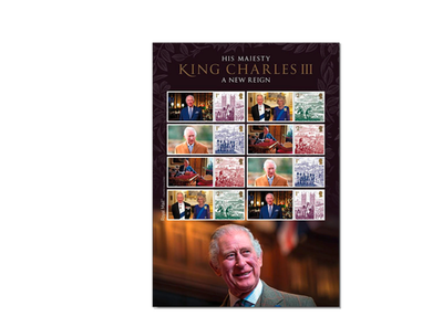Krönung König Charles III. - postfrischer Kleinbogen