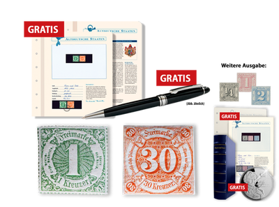 Jubiläums-Kollektion »170 Jahre Briefmarken Thurn und Taxis«