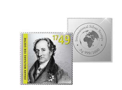 International Silver Stamps™ Dichter und Denker