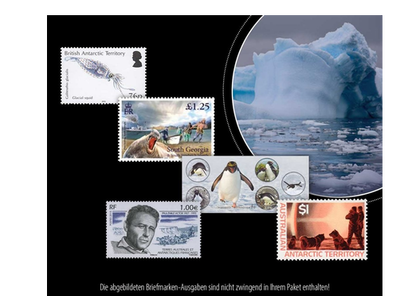 Die offiziellen Briefmarken Neuheiten aus der Antarktis