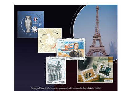 Die offiziellen Briefmarken Neuheiten aus Frankreich