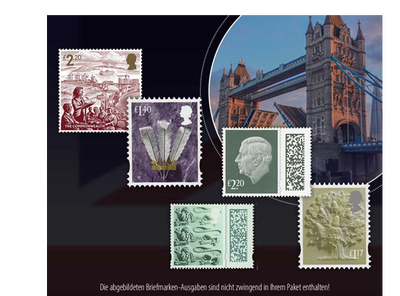 Die offiziellen Briefmarken Neuheiten aus Großbritannien